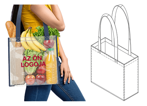 Lucid - Promóciós szállít táskák Totes