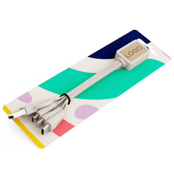 Multi Wood - Promóciós USB-kábel csomagok