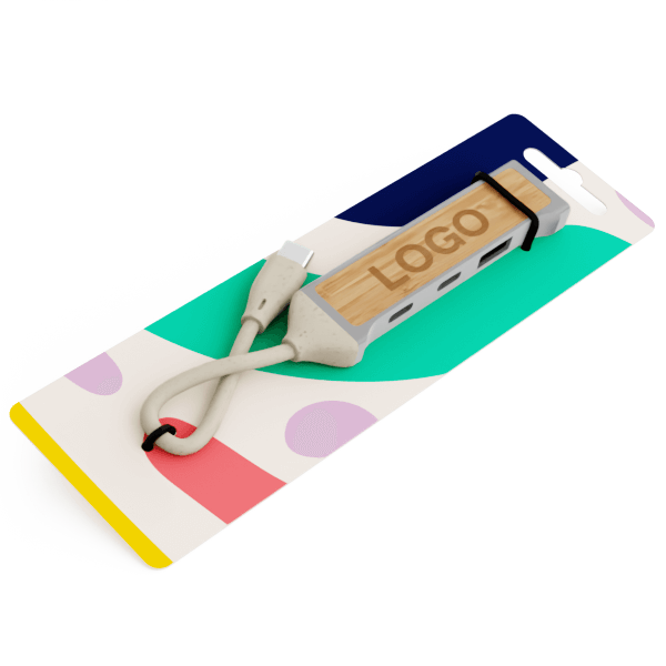Expand Bamboo - Márkás USB hub