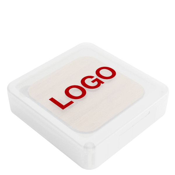 Savanna - Személyre szabott bambusz vezeték nélküli töltő Savanna - Személyre szabott bambusz vezeték nélküli töltő