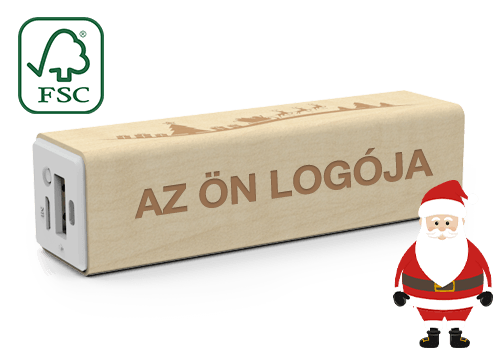 Maple Christmas - Üzleti Ajándék USB Tölto