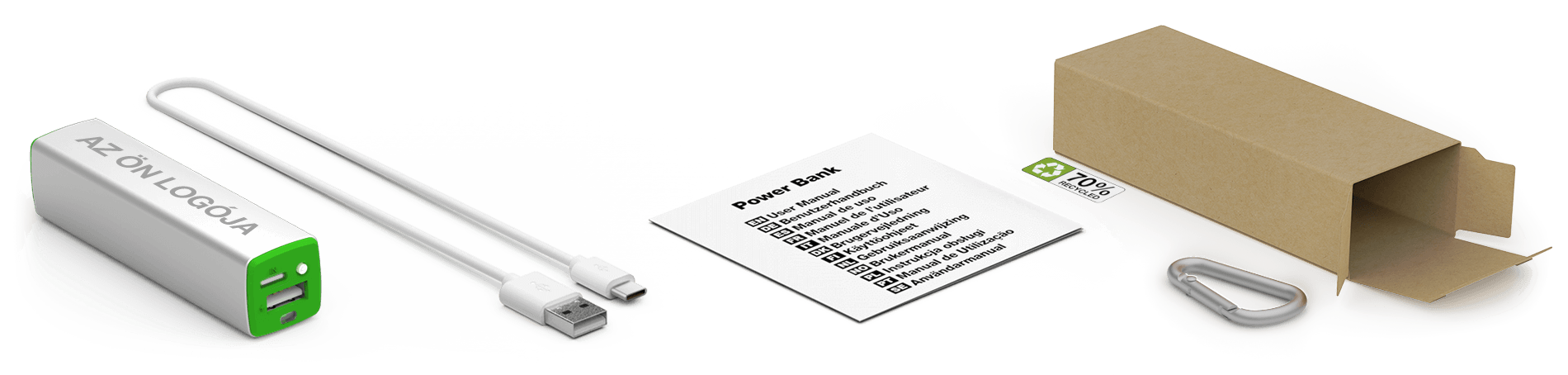 Egyedi Power Bank Element