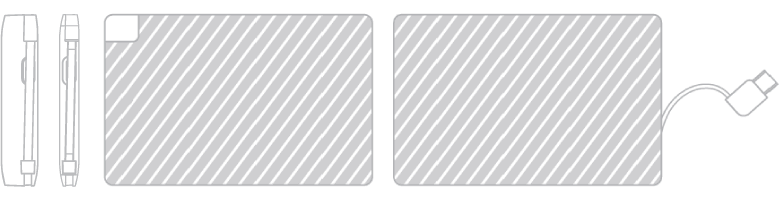 Power bank Fotónyomtatás