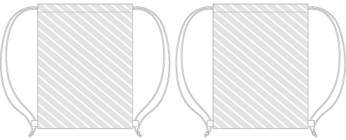 Zsinóros táska Fotónyomtatás