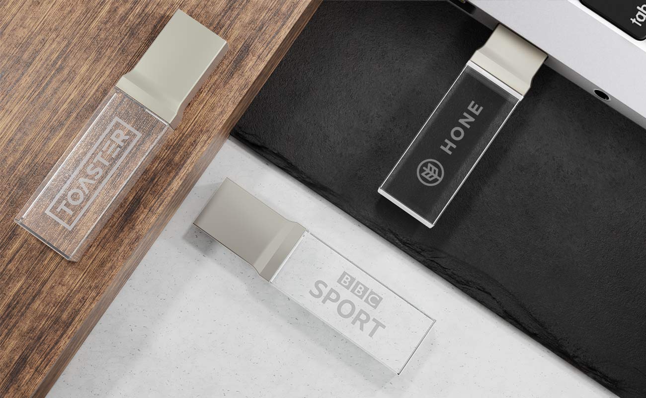 Crystal - Kristályüveg USB flash meghajtó gallery thumbnail