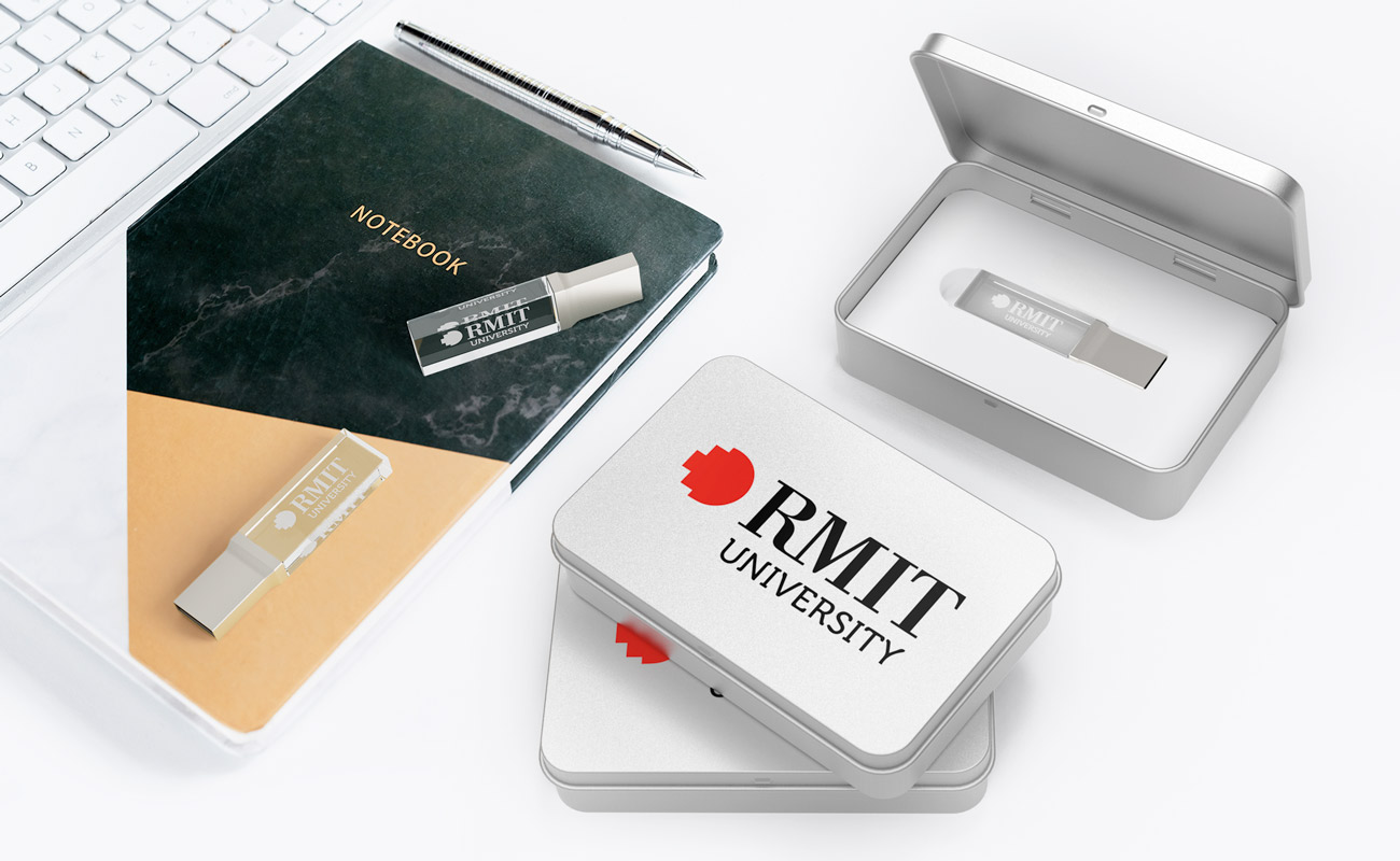 Crystal - Üveg USB flash meghajtó gallery thumbnail