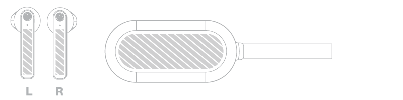 Fülhallgatók Bluetooth® Szitázás Fülhallgatók Bluetooth® Szitázás