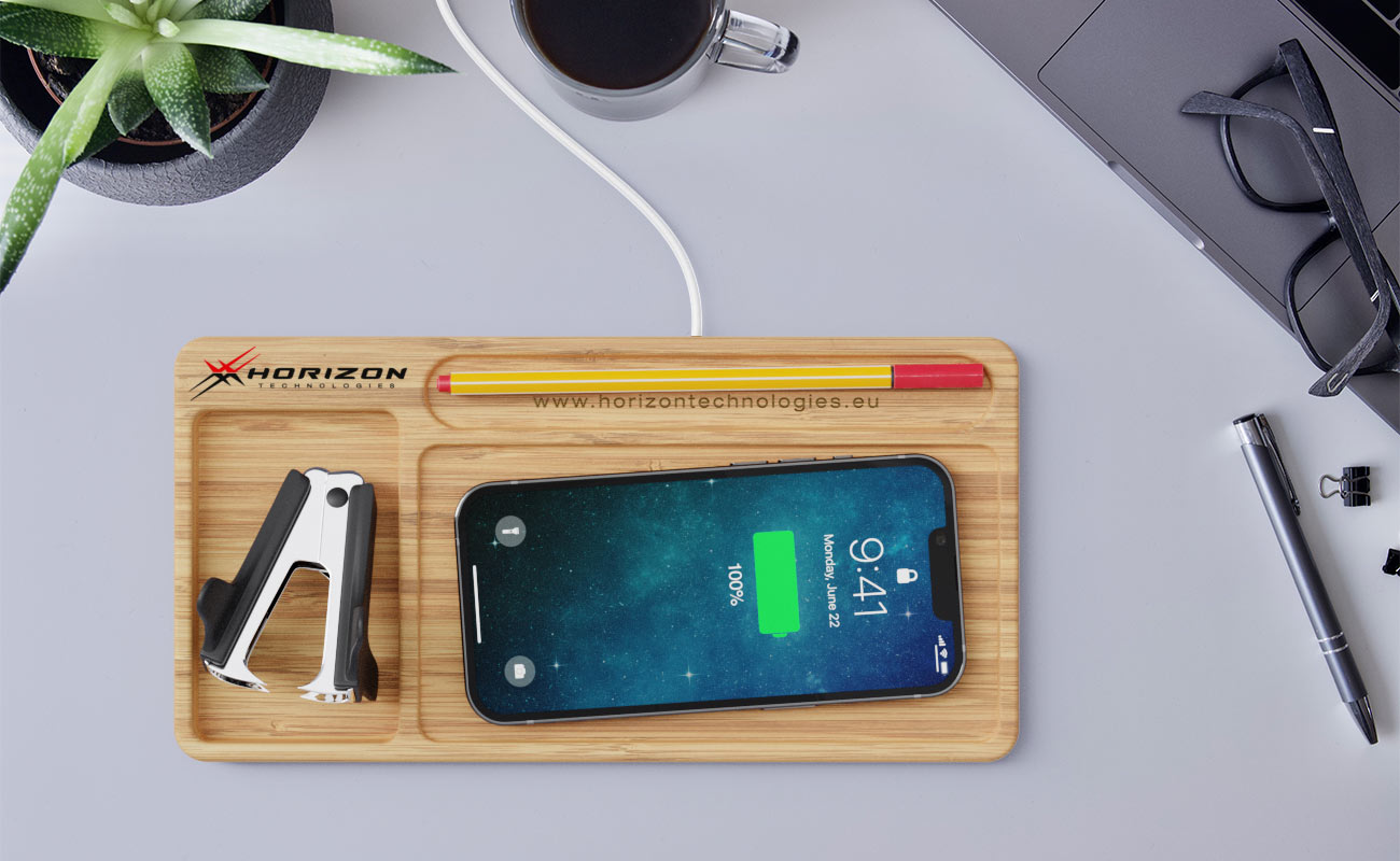 EcoDesk - Promóciós vezeték nélküli töltőállomás gallery thumbnail