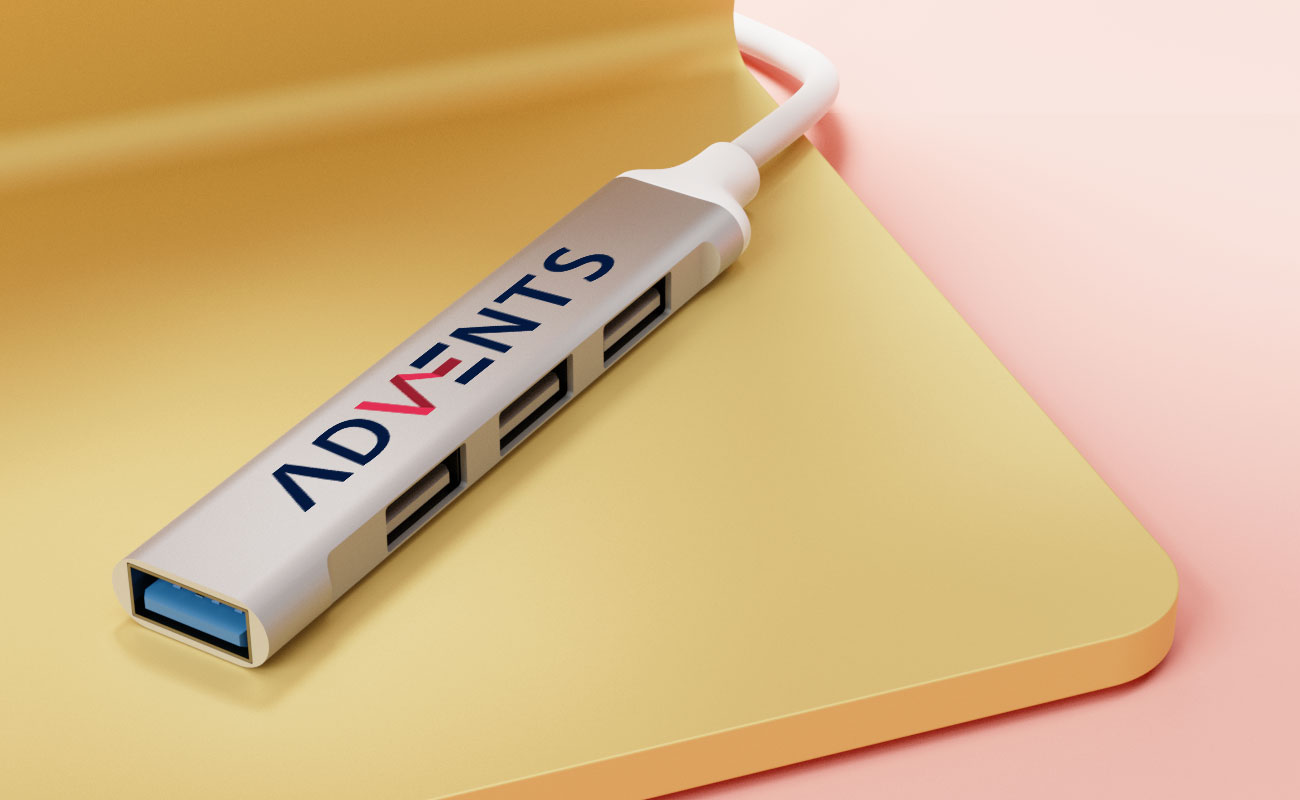 Expand - Márkás USB hub asztali gallery thumbnail