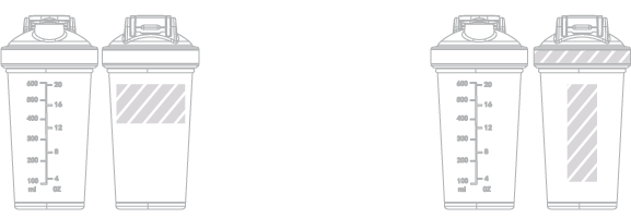 Shaker palack Szitázás