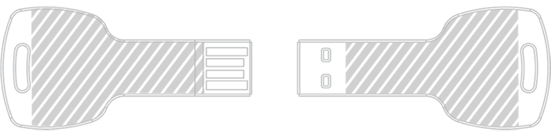 Pendrive Lézer gravírozás