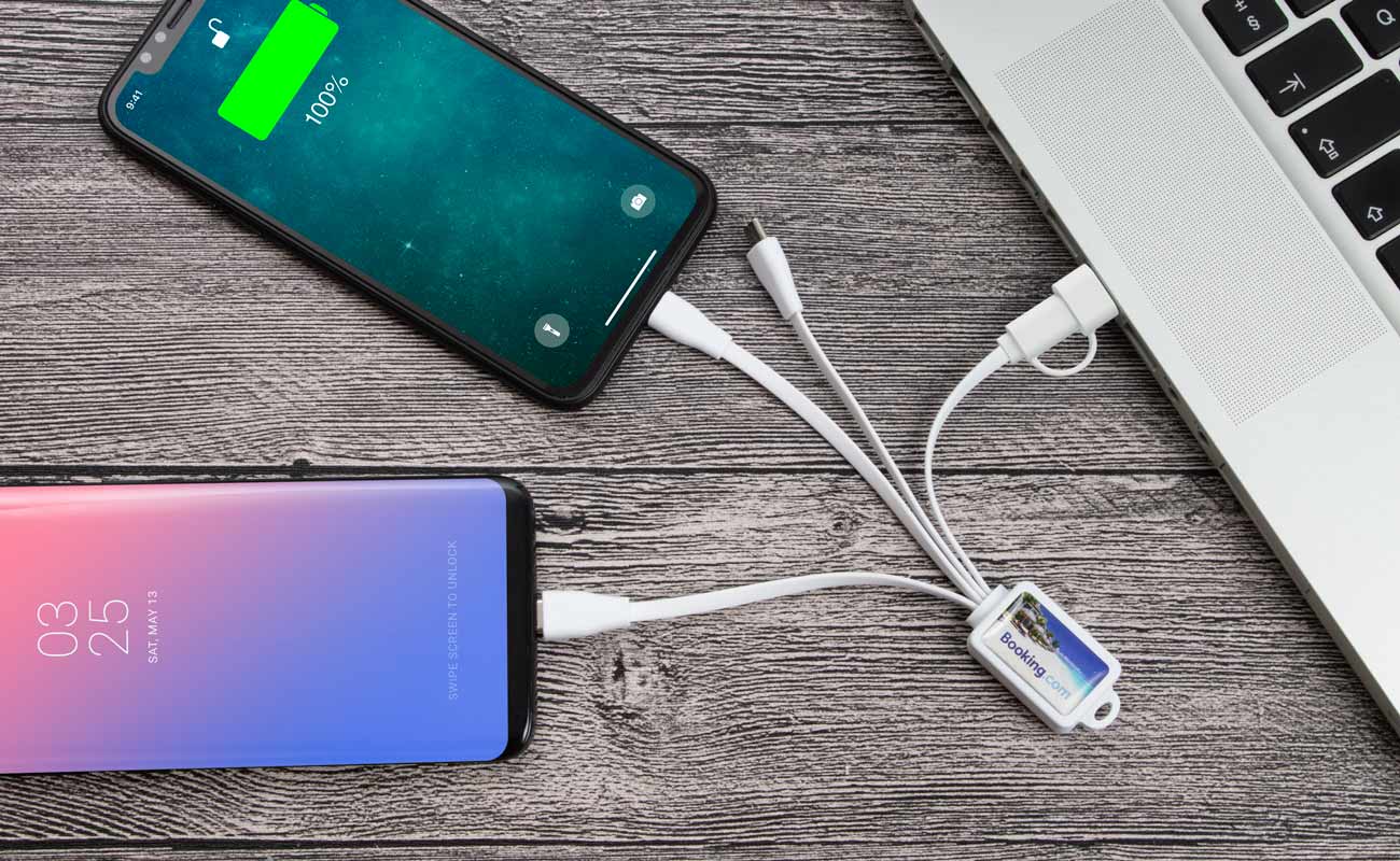 Multi - USB kábel emblémás Octopus  gallery thumbnail