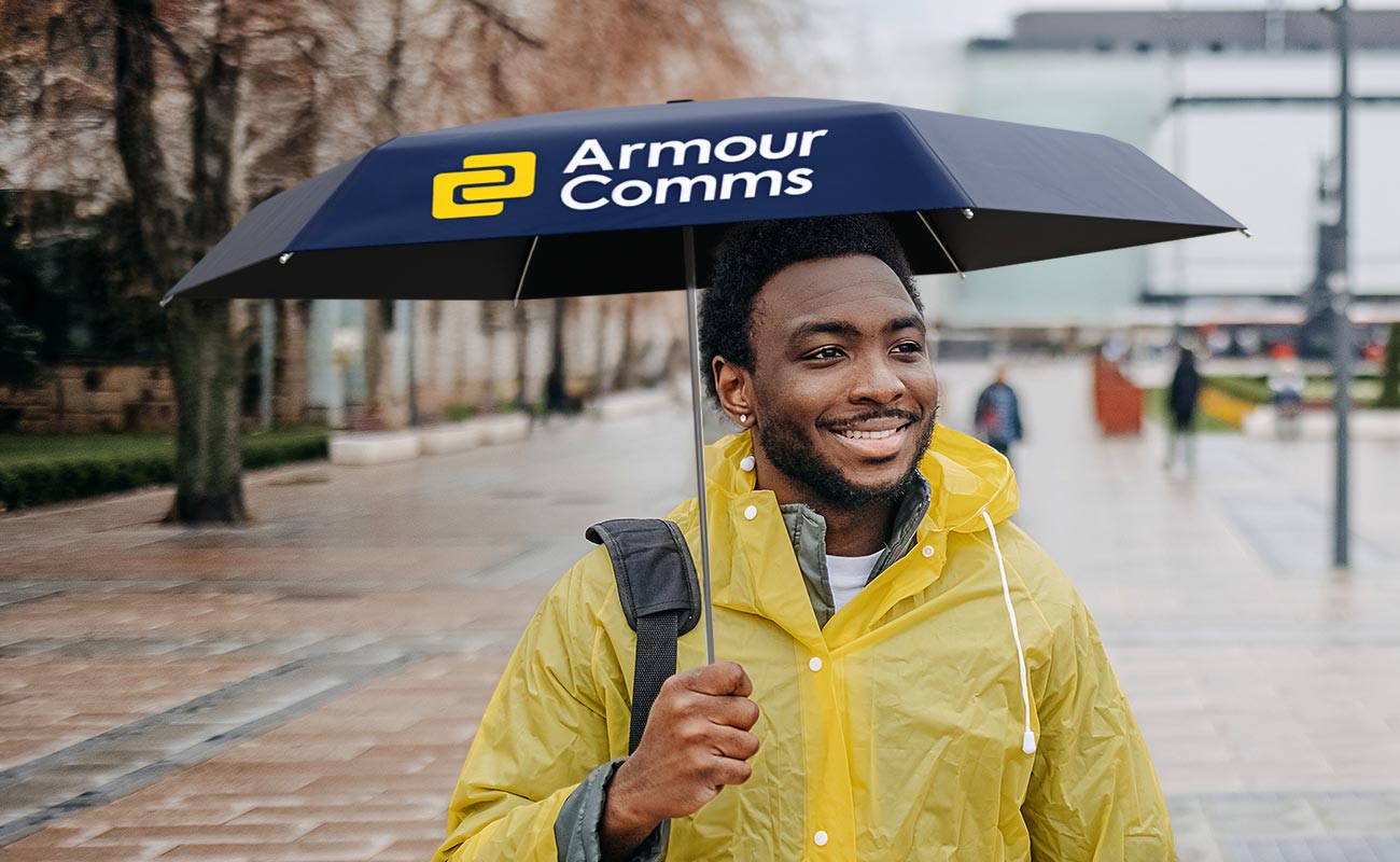 RainHalo - Promóciós Esernyők logóval gallery thumbnail