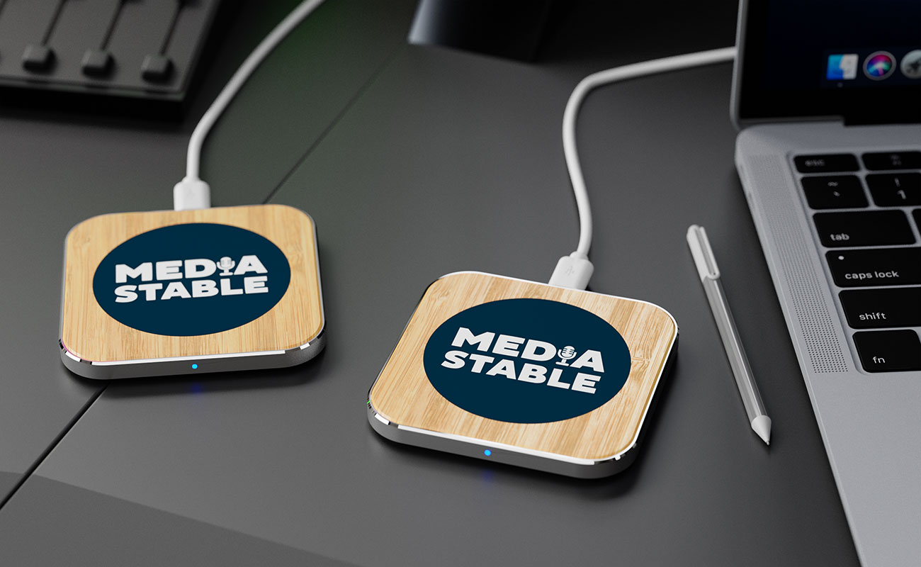 Savanna - Testreszabott Bambusz vezeték nélküli töltő gallery thumbnail