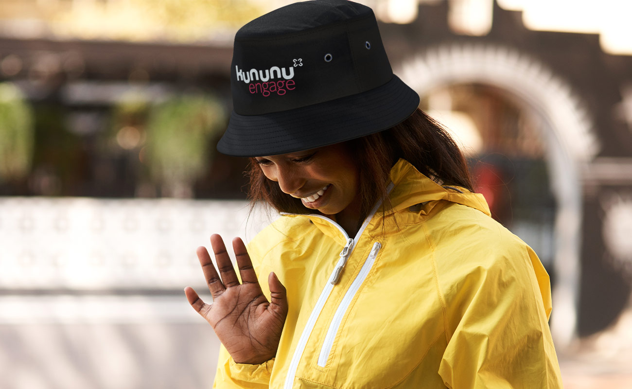 Shade - Nyomtatott vödrös kalap gallery thumbnail