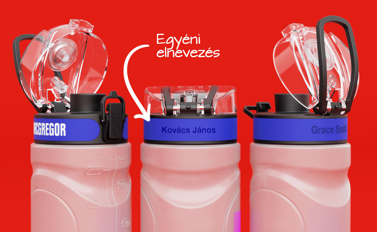 Shaker - Márkás promóciós Shaker üvegek