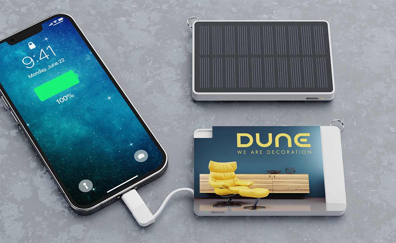 Solar Card - Márkás Solar Power Bank Solar Card - Márkás Solar Power Bank