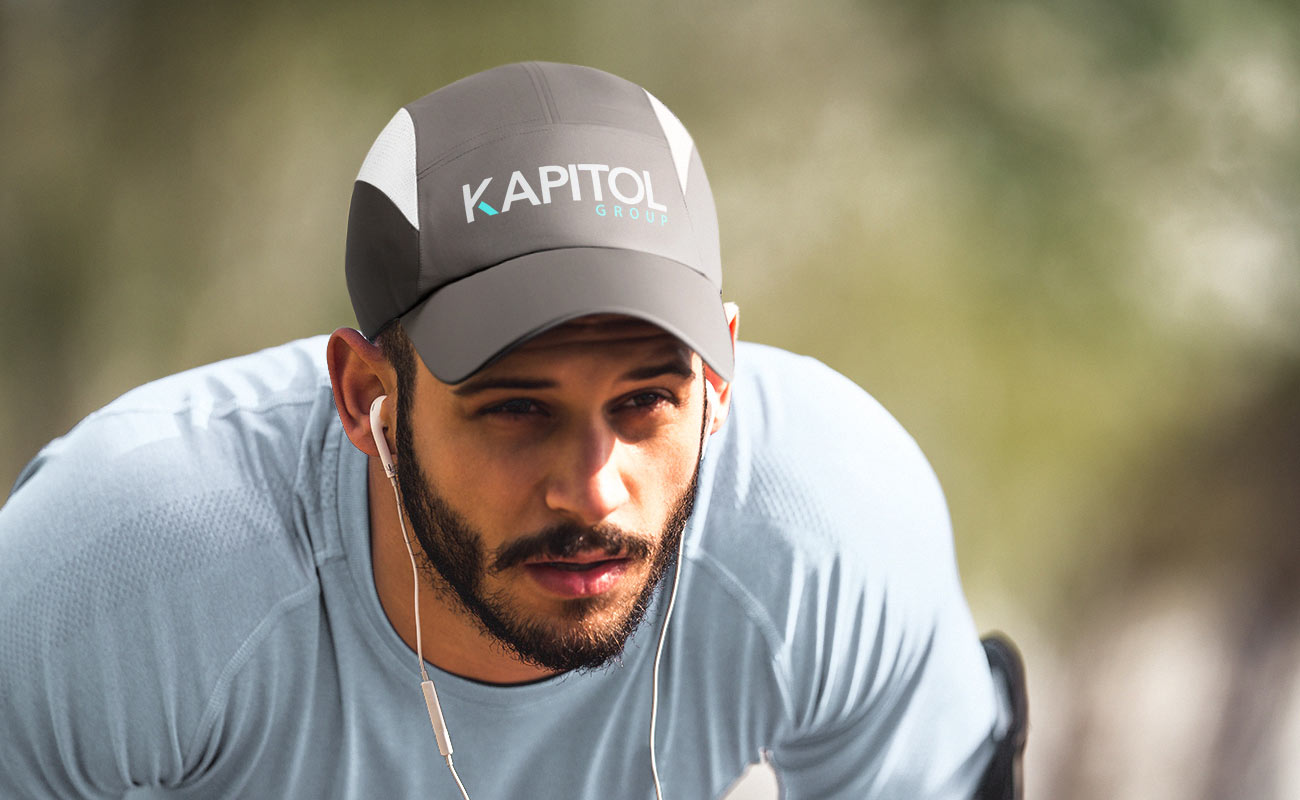 Sprinter - Nyomtatott running sapkák logóval gallery thumbnail