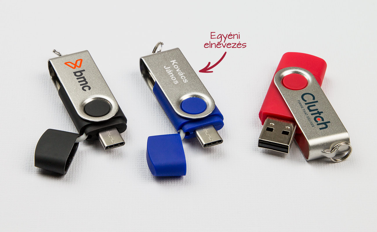 Twister Go - Egyedi Pendrive USB-C