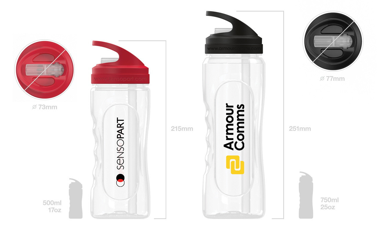 Wave - Testreszabott Műanyag vizes palackok gallery thumbnail